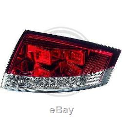 1040295, Pair Of Taillights Red For Audi Tt Coupe, Cabriolet Type 8n