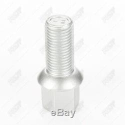 10x Wheel Bolts Screw Round Taper M14x1, 5x27 For Audi Coupé Convertible