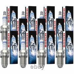 11x BOSCH Super 4 Spark Plug for Porsche 911 Cabriolet 964 3.6 Carrera Ford