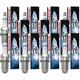 11x Bosch Super 4 Spark Plug For Porsche 911 Cabriolet 964 3.6 Carrera Ford
