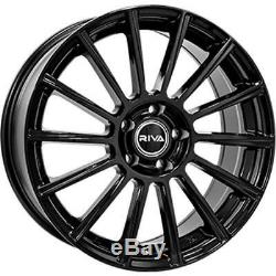 17 Black Alloy Wheels Mbm For Audi A6 C7 A8 Q3 Q5 Q7 5x112 Tt Coupe Cabriolet