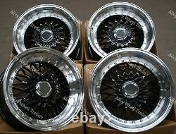 17 Bpl Rs Wheels Alloy For Audi 90 100 80 Coupe Cabriolet Saab 900 9000