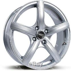 17 Silver Fx006 Alloy Wheels Audi 90 100 80 Coupe Cabriolet Saab 900