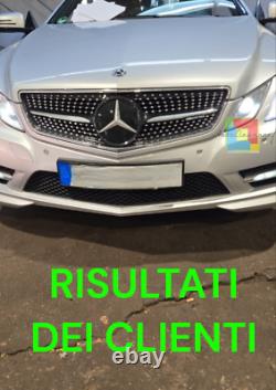 1889 Grille Class E W207 C207 A207 2009-2013 Coupe Cabrio AMG Look Black Diamond