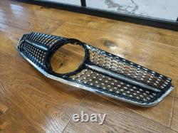 1889 Grille Class E W207 C207 A207 2009-2013 Coupe Cabrio AMG Look Black Diamond