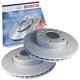 2 Bosch Front Brake Discs For Audi 80 Coupe Cabriolet