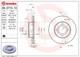 2 Front Axle Brake Discs For Audi 80 Cabriolet Coupe