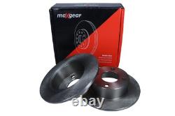 2 Rear Axle Brake Discs for Audi 100 80 90 Cabriolet Coupe
