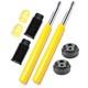 2 Ta Technix Front Sport Shock Absorbers + Strut Mount Caps For Audi 80 90 B4 Cabriolet