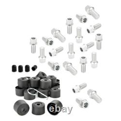 20 Wheel Bolts Ball Seat M14x1.5x27 Caps for Audi Cabrio Coupe Quattro