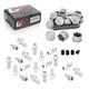 20x Wheel Bolts Ball Seat M14x1.5x27 Caps For Audi Cabrio Coupe Quattro