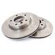 2x Front Brake Disc Ø280mm For Audi 80 8c B4 2.0 Cabriolet 8g7 2.3 E 2.6