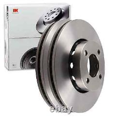 2X NK 276mm Vented Front Brake Discs for Audi 80 Coupe Cabriolet