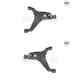 2x Sidem Front Transverse Arm For Audi 80 Coupe Cabriolet Left + Right