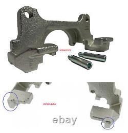 2x Brake / Saddle Support, VA, New, for Audi A4 8K, A5 Coupe, Cabriolet 8T