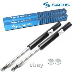 2x Original Sachs Gaz Front Shock Absorbers For Audi 80 90 Coupe Cabriolet 893