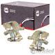 2x Rear Left + Right Brake Caliper Suitable For Audi 80 100 Coupe Convertible