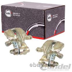 2x Rear Left + Right Brake Caliper Suitable for Audi 80 100 Coupe Convertible
