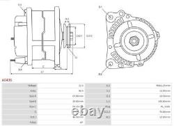 AS-PL Alternator Generator 90A Suitable for Audi 100 200 80 90 Cabriolet