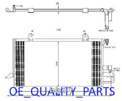 Ac Capacitor Cooler Radiator 35248 For Audi 80 Coupe Cabriolet