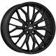 Aez Porto Black Wheels Rims For Audi S5 Cabrio Coupe Sportback 9x19 5 Lwc