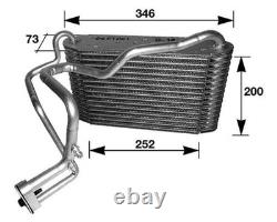 Air conditioning evaporator for AUDI 80 B4, CABRIOLET B3, COUPE B3 1.6-2.8
