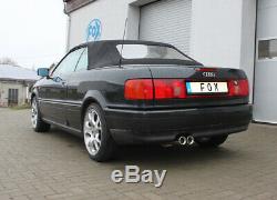 Audi 80/90 Type 89 B3 / B4limousine / Coupe And Convertible Sport Silencer From Fox