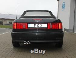 Audi 80/90 Type 89 B3 / B4limousine / Coupe And Convertible Sport Silencer From Fox