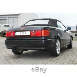 Audi 80/90 Type 89, B3 Soda / Coupe / 80 B4cabrio Silencer 2x76 MM From Fox
