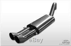 Audi 80/90 Type 89 Convertible Coupe Sedan Sport Silencer Dtm 2x76 MM Optics