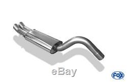 Audi 80/90 Type 89 Convertible Coupe Sedan Sport Silencer Dtm 2x76 MM Optics