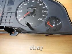 Audi 80 Convertible Coupe B4 Instrument Speedometer 260 Km/h 6 Cylindre