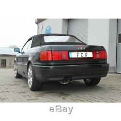 Audi 80 Type 89 B3 Sedan + Coupe + B4 Cabriolet Sport Silencer 2x63 From Fox