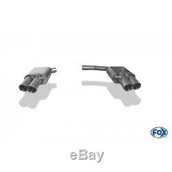 Audi A4 / A5 / S5 Quattro 8t Coupe / Convertible Fox Recto Sport Muffler Each