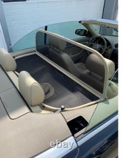 Audi A4 Windbreaker (2002-2009) Convertible Anti-Whirl Net Beige + Storage Bag