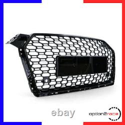 Audi A5 2 F53 F5a Coupe Cabriolet Grille After 11/2016 Glossy Black RS Look