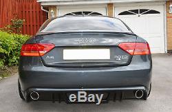 Audi A5 Coupe Cabrio (2007 2011) Rear Skirt / Bumper Addition