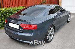 Audi A5 Coupe Cabrio (2007 2011) Rear Skirt / Bumper Addition