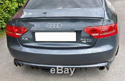 Audi A5 Coupe Cabrio (2007 2011) Rear Skirt / Bumper Addition