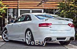 Audi A5 Coupe Cabrio S-line (2007-2011) Skirt / Diffuser / Addition Of Bumper