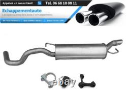 Audi TT 1.8 T 1998-2006 Coupe Cabriolet Rear Silencer Exhaust E-approved
