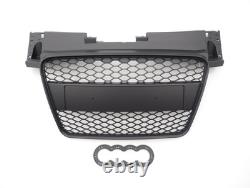 Audi TT 8J 2006-2014 MK2 TTS TTRS S-Line Black Honeycomb Grille Coupe Convertible