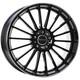 Avus Ac-m03 Wheels Rims For Audi S5 Cabriolet Coupe Sportback 8x18 5x112 Black