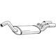 Bosal Rear Muffler For Audi Cabriolet Coup&eacute; 105-127