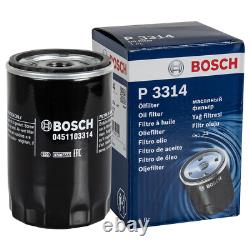 BOSCH Inspection Set 6L MANNOL Defender 10W-40 For Audi Cabriolet 2.6 2.0 E