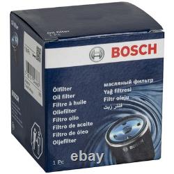 BOSCH Inspection Set 8 L MANNOL 5W-30 LONGLIFE For Audi Cabriolet 2.6 2.8 A6