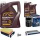 Bosch Package For Inspection 7 L Mannol Energy Premium 5w-30 Audi Cabriolet 2.6
