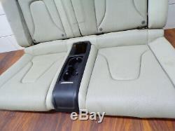 Back Seat Bench Audi A5 Coupé Cabriolet 8r 8t Original Leather Beige