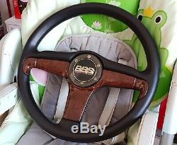 Bbs Wheel Wood Steering Wheel Wood Lenkrad Vw Audi Bmw Mercedes Coupe Convertible