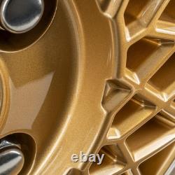 Borbet B 7.0x17 ET38 4x108 GOLDP Wheels for Audi 80 80 Avant 80 Cabrio 80 Coupe
